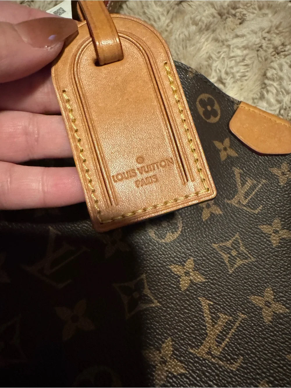Louis Vuitton Graceful PM-Brown Monogram Canvas Shoulder Hobo
